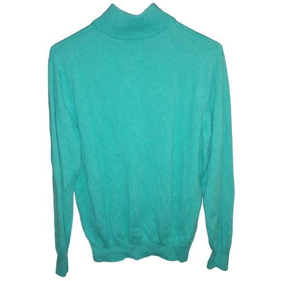 Ralph Lauren Polo Golf Half Zip Green Pull Over Shirt ( M )‎ - Picture 3 of 4